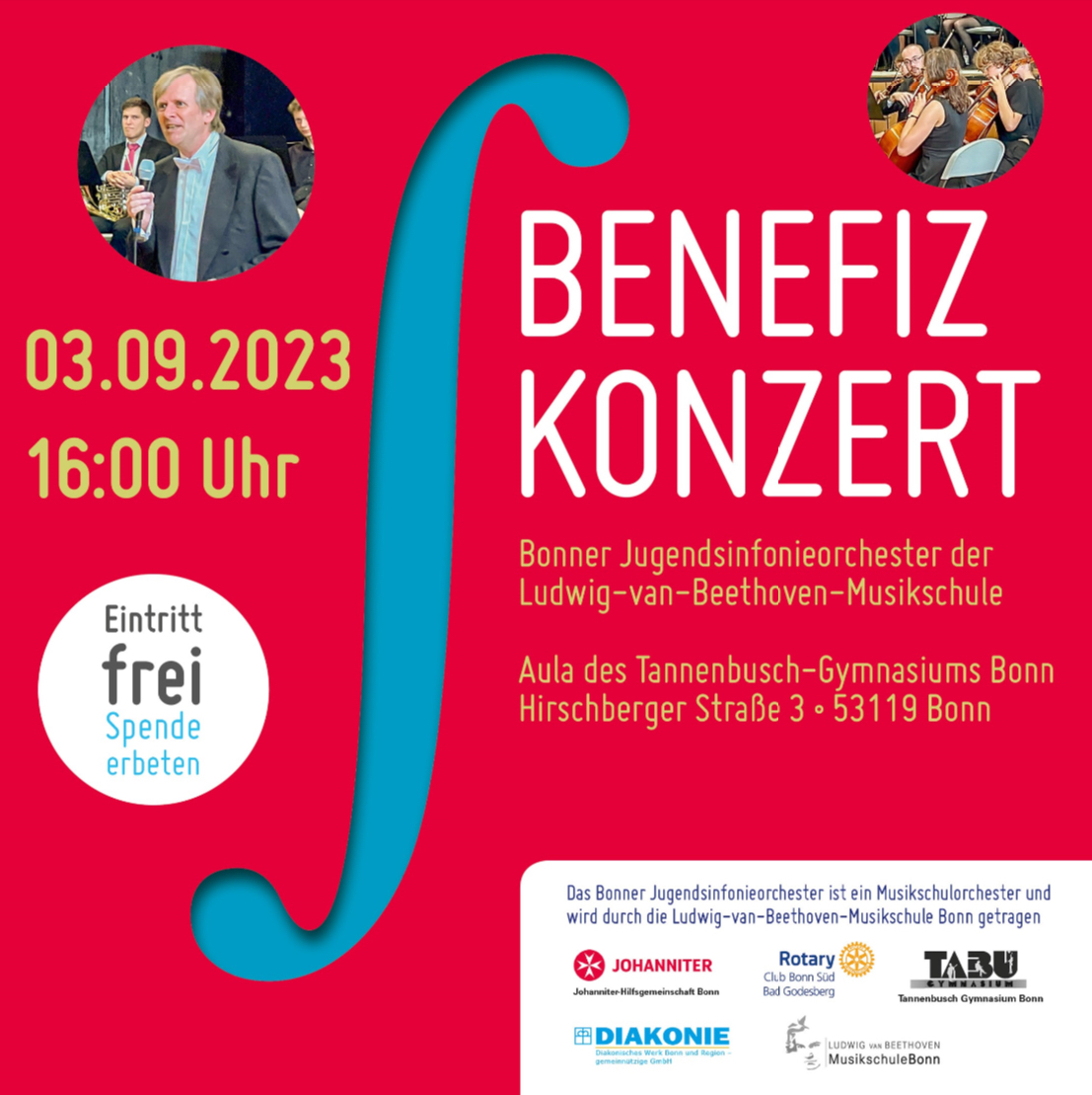 Plakat Benefizkonzert