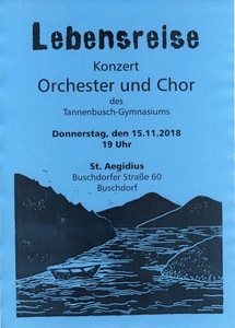 Lebensreise Konzertplakat November 2018 xs